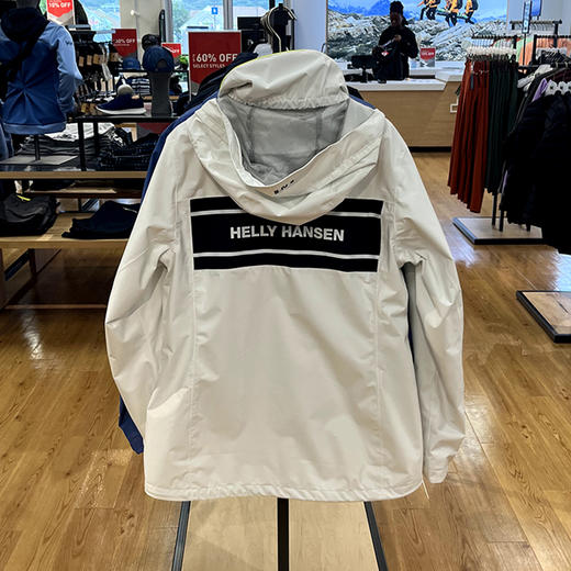 HE**Y HANSEN/海*汉*森 Saltholm 女士logo标拉链连帽航海夹克 商品图2