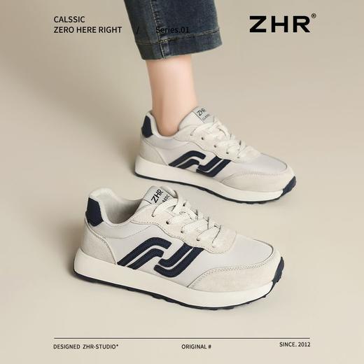 ZHR则则复古阿甘鞋女2025新款增高韩版运动鞋ins百搭休闲鞋女鞋子 商品图1