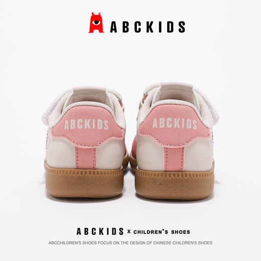 ABCkids童鞋男童板鞋2025春季新款男孩时尚软底运动鞋儿童德训鞋SY513603066AX 商品图7