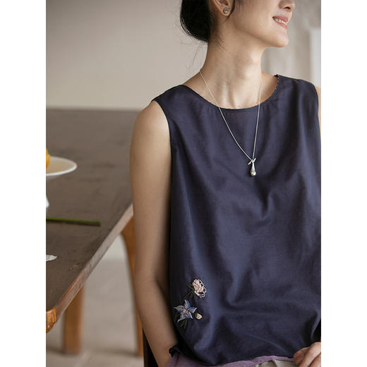 牧衣游原创 手绣新疆棉背心 限量福利款 小欢洽【不支持会员折】 商品图3