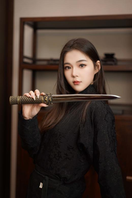 【出口版现货】三希堂  青骓系列  铜地龙首矛头  未开刃 商品图12