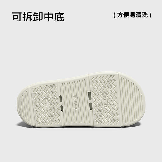 朴西星动力洞洞鞋女厚底可潮鞋鞋垫包头外穿增高情侣沙滩鞋 商品图4