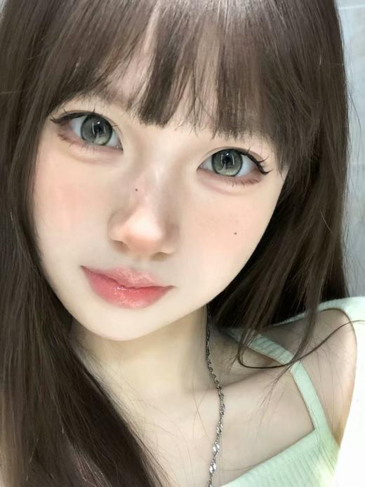 【大直径】PUFF GIRL-牛油果脆片绿-14.5mm【半年抛 度数0-800度 含525/575】 商品图5