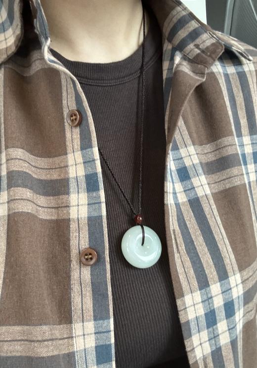 天山翠天然玉石平安扣 商品图9