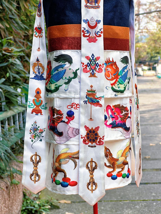 寺庙殊胜制作佛堂装饰胜利宝幢吉祥胜利幢高53cm,宽度15cm 商品图6