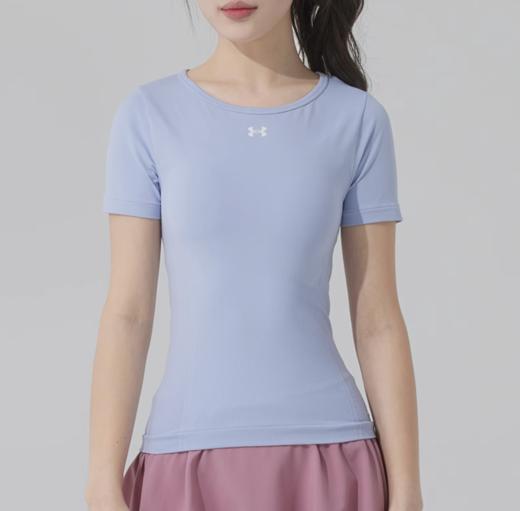 【双12抄底福利一口价】【如无库存，将做退款】
安德玛UA女士款透气休闲显瘦训练上衣运动T恤1379149-539 商品图1