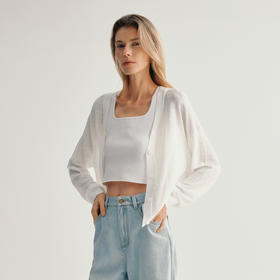 【商场同款】麦檬夏垂坠有型莱赛尔质感开衫5F4131531