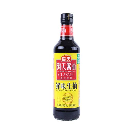 海天鲜味生抽 500ml 商品图0