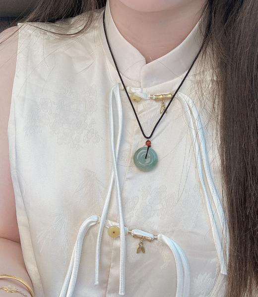 天山翠天然玉石平安扣 商品图5