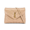 SAINT LAURENT 圣罗兰 女士 LOULOU TOYV 形绗缝皮革迷你单肩包 卡其色 678401 DV707 2721 商品缩略图0