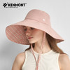 大帽檐黑胶防晒帽 | 卡蒙防风遮阳帽女防紫外线遮脸波点速干渔夫帽可折叠KM-6161 商品缩略图5