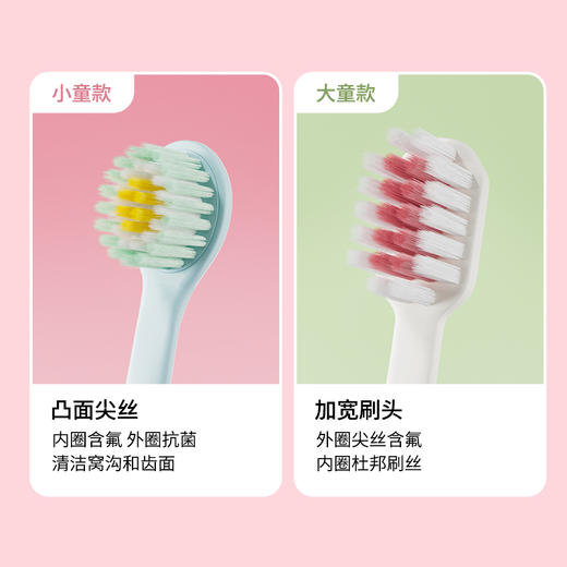 【新品】KUTA家族儿童分龄牙刷3-12岁随机赠送牙刷架 商品图1