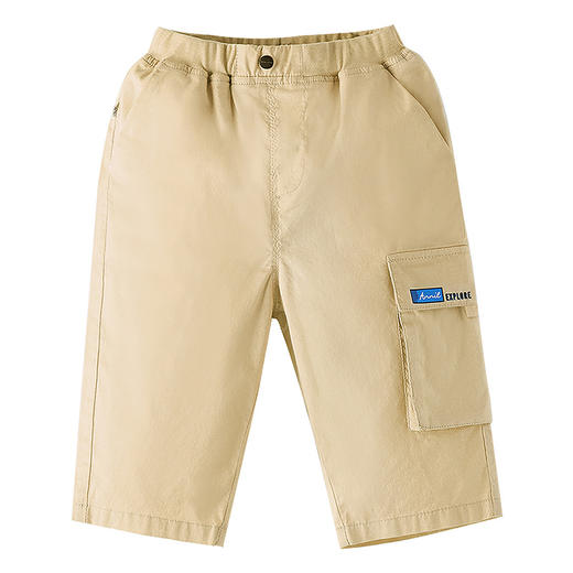 【实体店同款】男童全腰梭织七分裤夏季新款安奈儿童装XB526722 商品图6