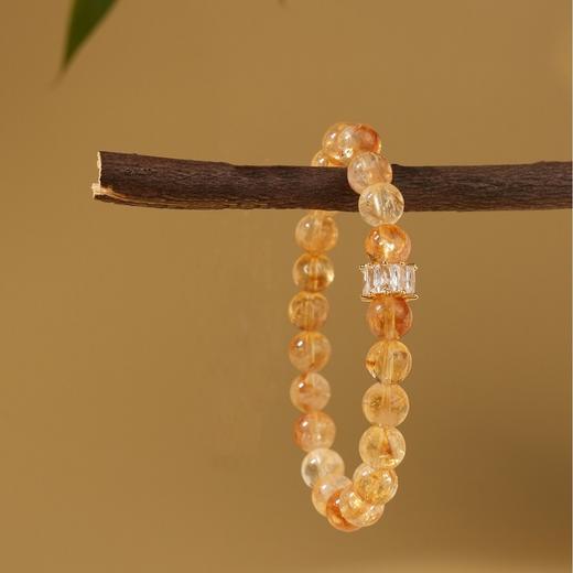 【璀璨之石闪耀腕间】巴西黄水晶男女手串系列，大自然的璀璨宝石，晶莹剔透展现腕间之美，黄水晶/黄虎眼石/黄塔晶贵气有质感 商品图2