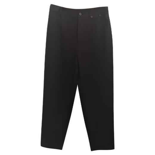 VIVIAN LIU薇薇安刘TD2455007秋女装新款时尚前拉链斜插兜老爹裤 商品图4