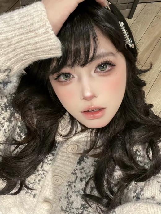 【大直径】PUFF GIRL-牛油果脆片绿-14.5mm【半年抛 度数0-800度 含525/575】 商品图2