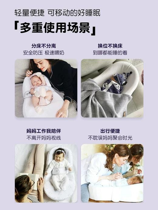 【品牌直供】法国Beaba redcastle床中床 商品图4