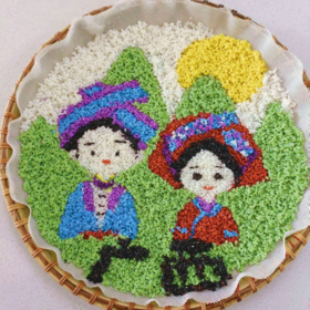 壮乡姐妹情谊深