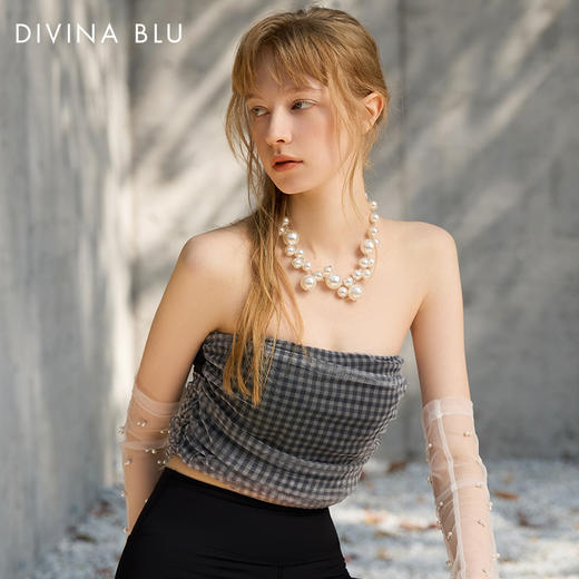 DIVINA BLU 东京系列 迪唯纳网纱抹胸90 商品图1