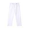 398早春新款时尚个性纯色百搭休闲阔腿垂感宽松韩版抽绳直筒裤 商品缩略图1