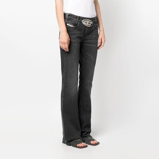 DIESEL 黑色女士牛仔裤 A11456-0CKAH-02 商品图1