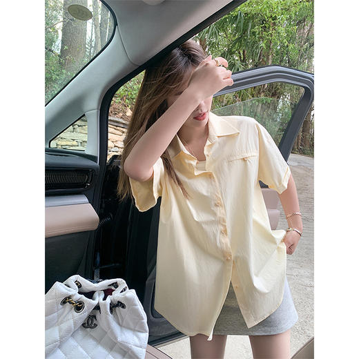 【169元任选2件】最后一波现货！翻领短袖衬衫 商品图3