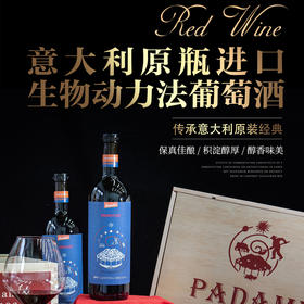 意大利原瓶进口帕达米蓝图德米特葡萄酒