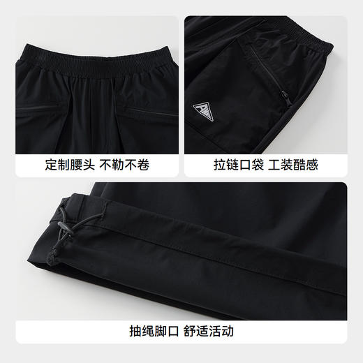 男童全腰梭织单裤夏季新款安奈儿童装实体店同款AB526642 商品图4