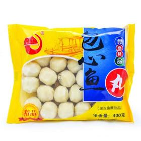 【冷冻】笔架山 包心鱼丸 火锅丸子 400g/袋