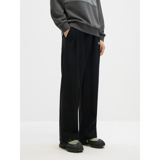 GXG男装 双色抽绳针织纹理直筒卫裤 秋季热卖#G24D023159 商品图2