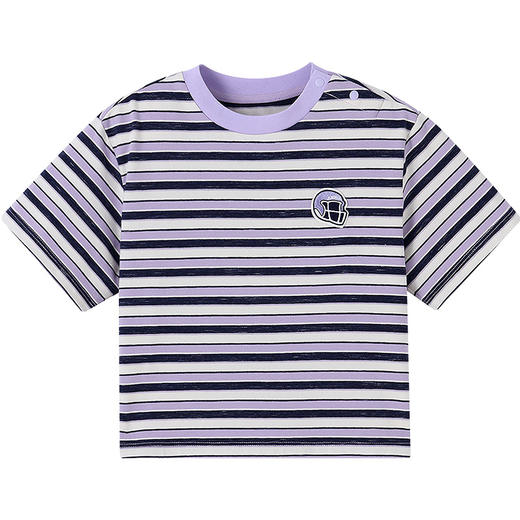 男童圆领短袖针织衫夏季新款安奈儿童装实体店同款XB521600 商品图9