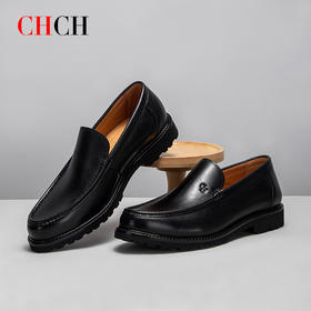 CHCH平衡鞋2025春夏新品Vibram底牛皮一脚蹬商务男鞋CP1A6031