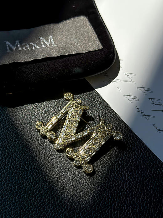 THS-无  max 秋冬点睛之笔胸针 经典款82粒施华洛钻水晶胸针 CU979 商品图4