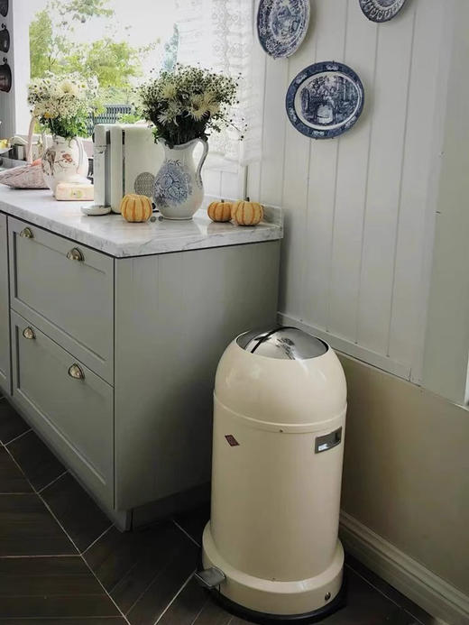 WESCO 33L垃圾桶大容量商用复古商场厨房垃圾桶 商品图2