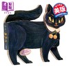【中商原版】异形书 一只小黑猫 One Black Cat 英文原版 异形纸板书 儿童绘本 图画故事书 亲子读物 进口低幼童书 1-5岁 商品缩略图0