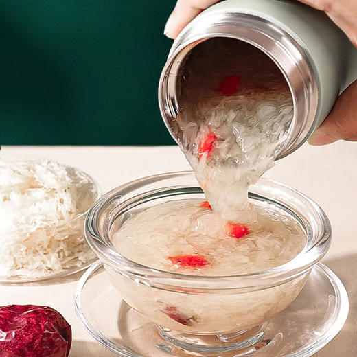 【有机】鲜山叔双有机本草银耳 免洗免煮免泡 保温杯闷20分钟即食 营养好吸收 商品图0