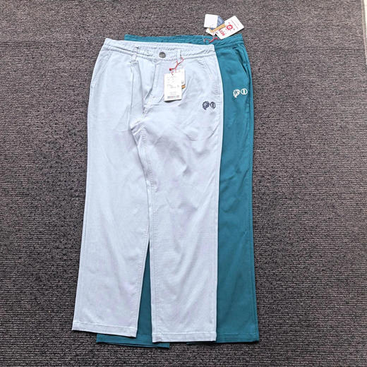 正品日单NESTA 高尔夫长裤，吸水快干材质，宽松版型，只有灰色M XL XXL 祖母绿XL XXL 各几条
M 腰围 80 XL腰围 88 XXL 腰围 92
原价 9990 日元。 商品图1