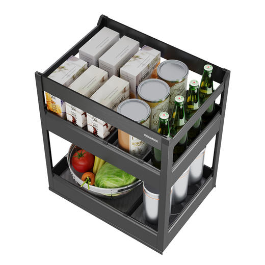 【6种规格可选】娜家多功能抽拉式厨具储物柜 商品图2