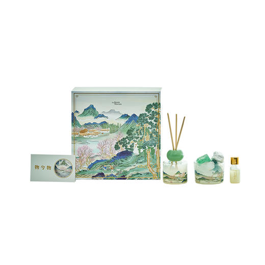 大英博物馆 桃花源记系列 国风无火香氛晶石香薰礼盒桃源秘境 商品图5