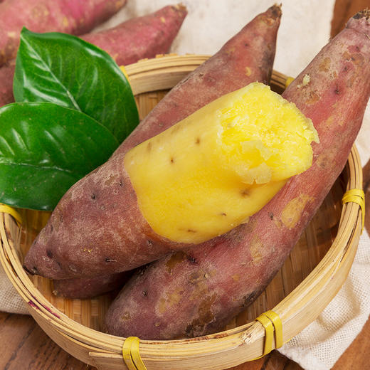 海南小香薯,“薯”于你的美味，肉质细腻，现挖现发，粉糯香甜，应季新鲜红薯，皮薄如纸，小巧高颜值 商品图0