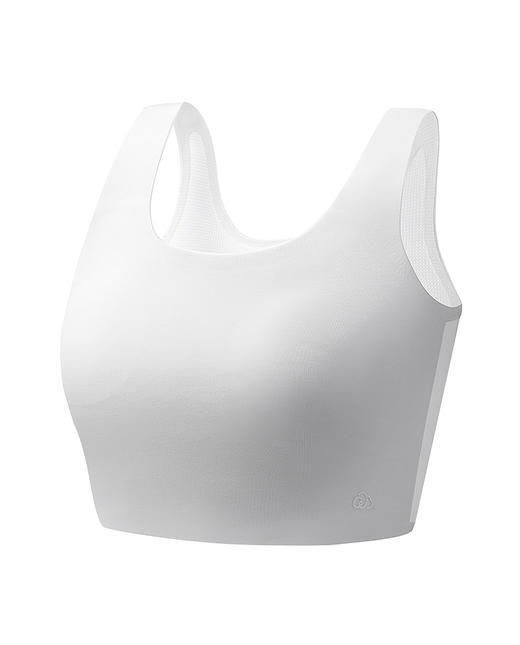 【春上新】8楼爱慕儿童Aimer Kids少女小奶皮清凉网眼二阶段网眼拼接中长背心AJ115G912，吊牌价239元 商品图3