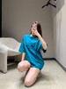 Balenciag*巴黎世家25Ss春夏新款重工炒色做旧字母T恤男女同款情侣系（DQJ） 商品缩略图3
