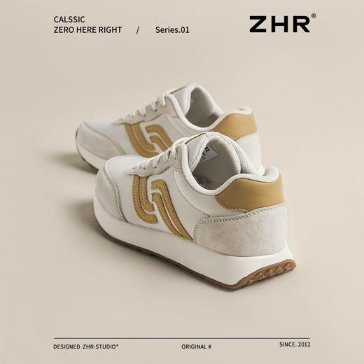 ZHR则则复古阿甘鞋女2025新款增高韩版运动鞋ins百搭休闲鞋女鞋子 商品图7