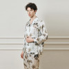 Solo seta22姆米重磅真丝男士套装桑蚕丝印花家居服丝绸2025年秋 商品缩略图1