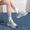 ZHR则则厚底增高5CM老爹鞋女新款透气网面运动鞋女ins百搭显腿长 商品缩略图3