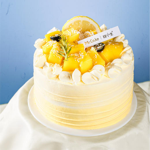 周末宠粉福利-百香芒芒半糖蛋糕 商品图2