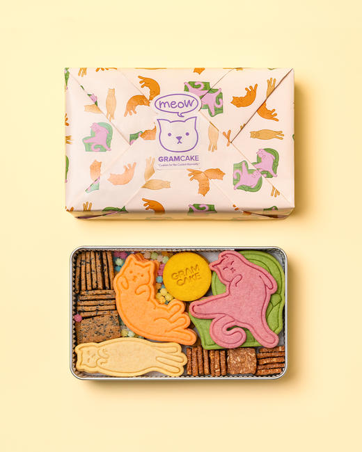 躺平哲学曲奇饼干礼盒 商品图0