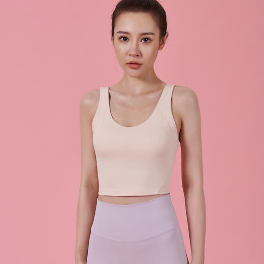 I’d爱帝U型美背瑜伽背心塑型健身跑步吊带背心 商品图5
