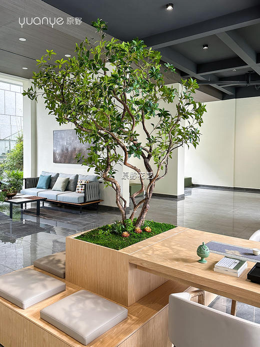 高仿真植物造景定制设计/商场家居多场景生态景观搭建+一站式安装（具体价格可咨询商家） 商品图6