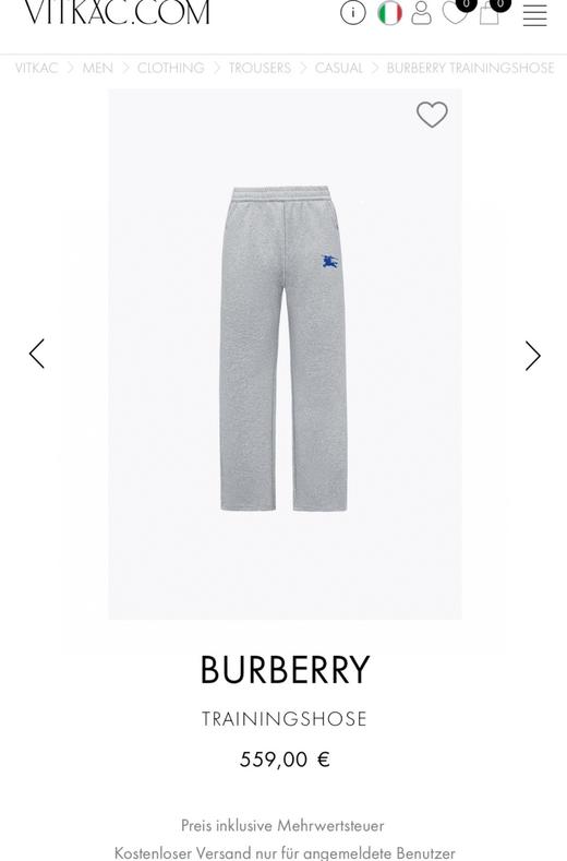 BUR新款战马刺绣直筒卫裤 热门裤型 合身小直筒 商品图1